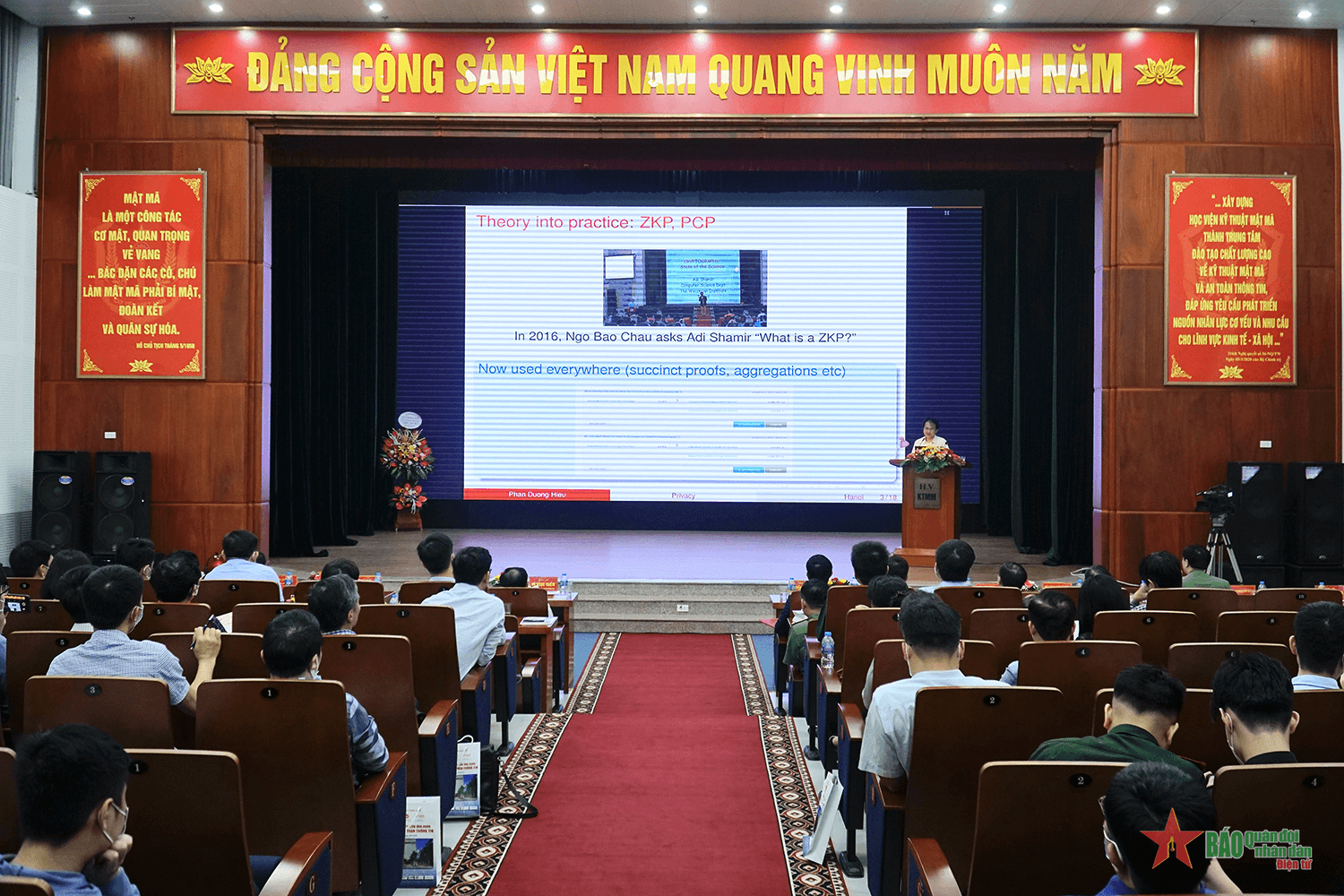 Hội thảo “Nghiên cứu ứng dụng Mật mã và An toàn thông tin”