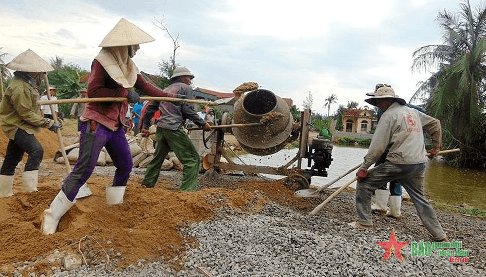 Đồng lòng xây dựng quê hương