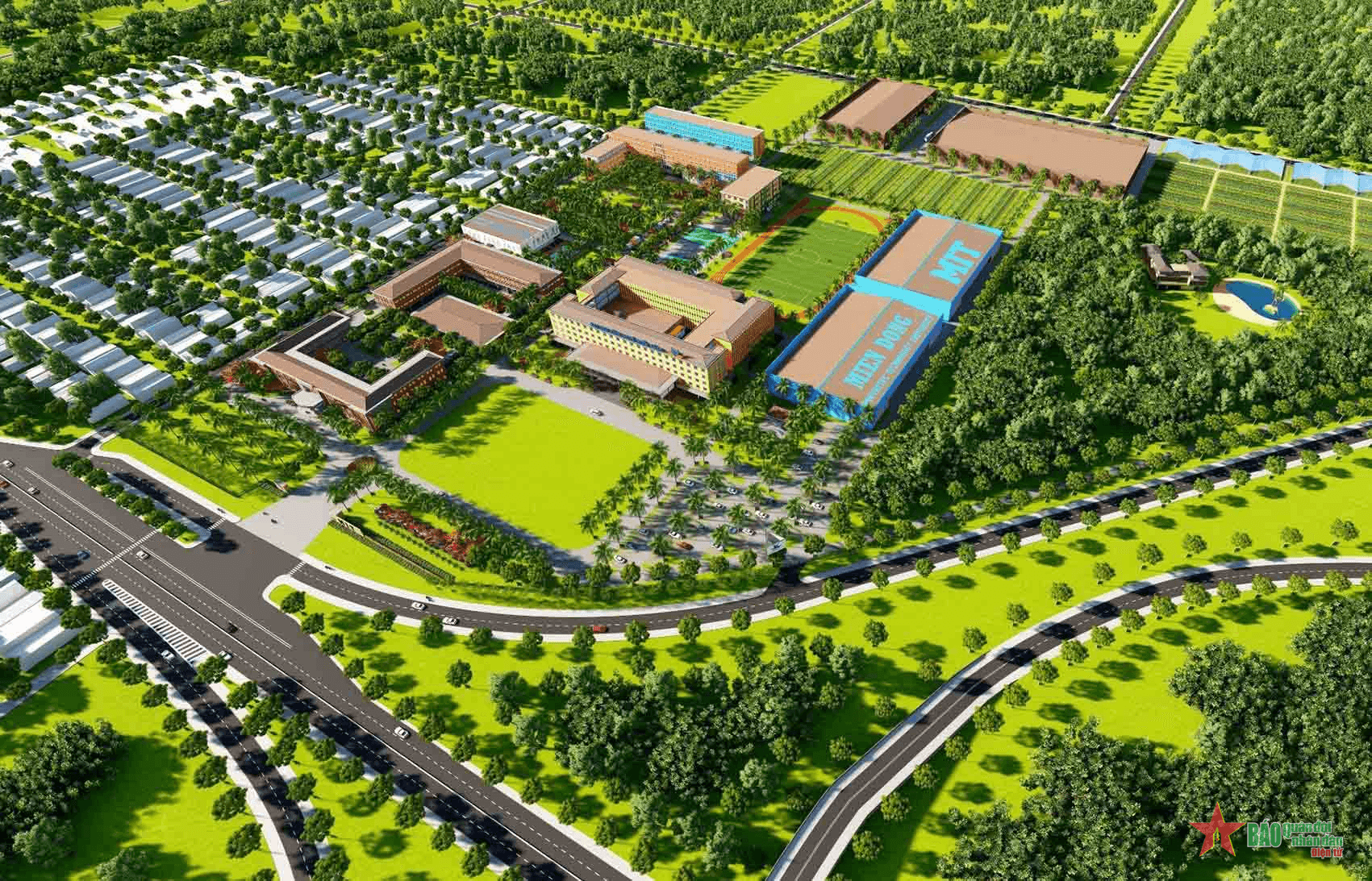 Nghiên cứu xây dựng làng đại học tại khu vực Trường Đại học Công nghệ Miền Đông