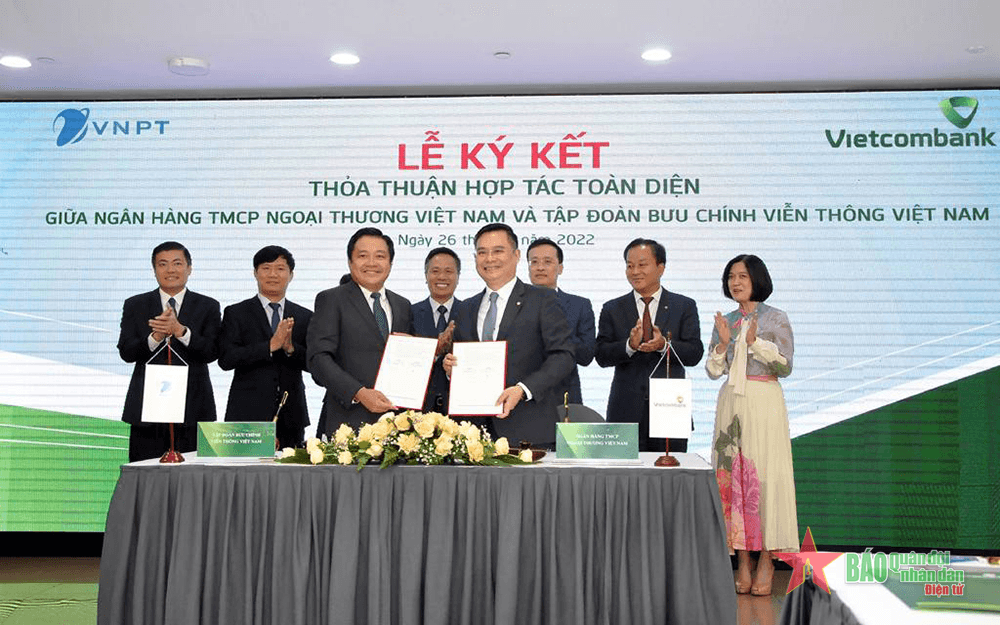 Vietcombank và VNPT ký kết thỏa thuận hợp tác toàn diện