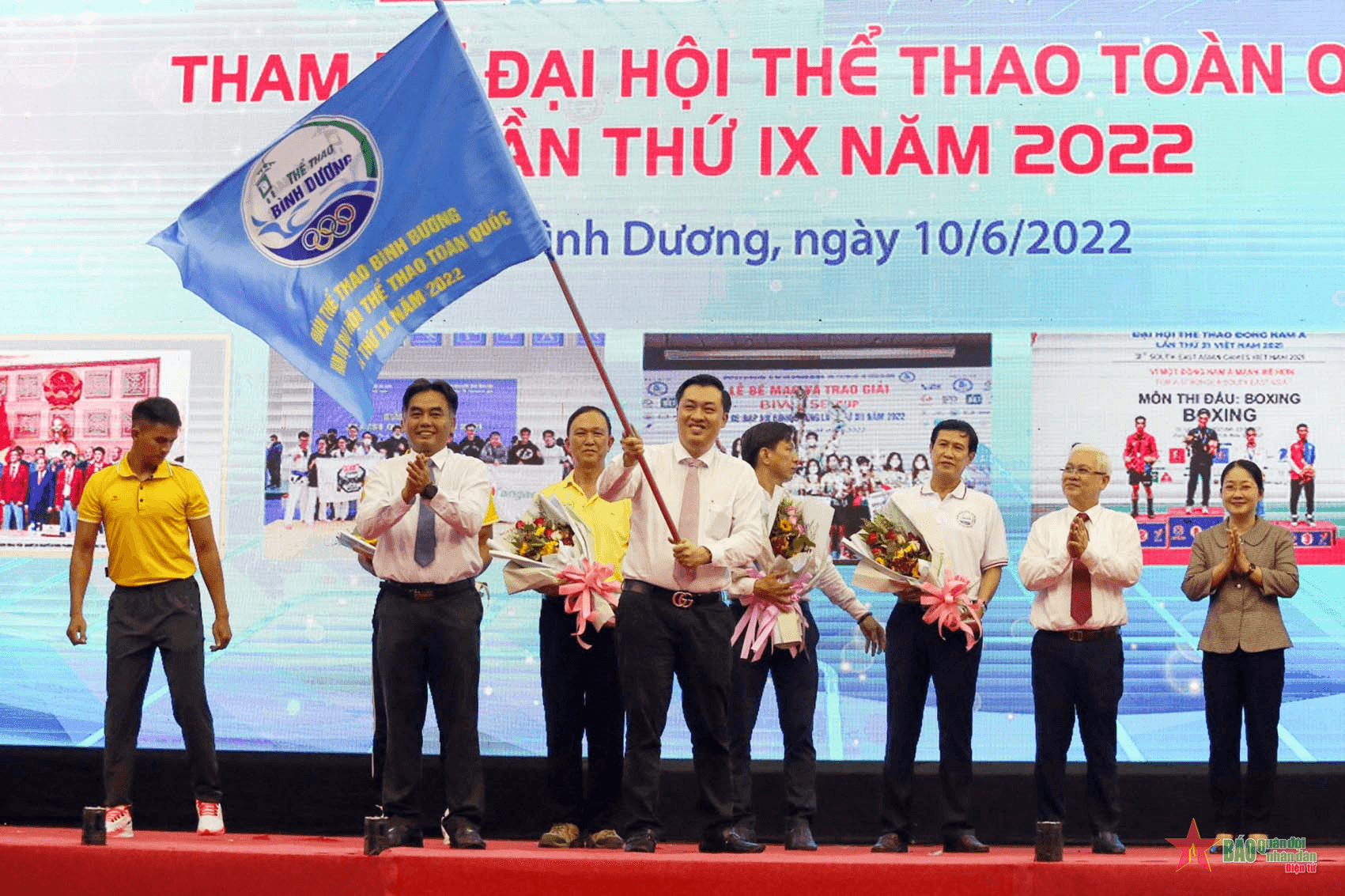 Bình Dương tuyên dương các vận động viên giành thành tích cao tại SEA Games 31