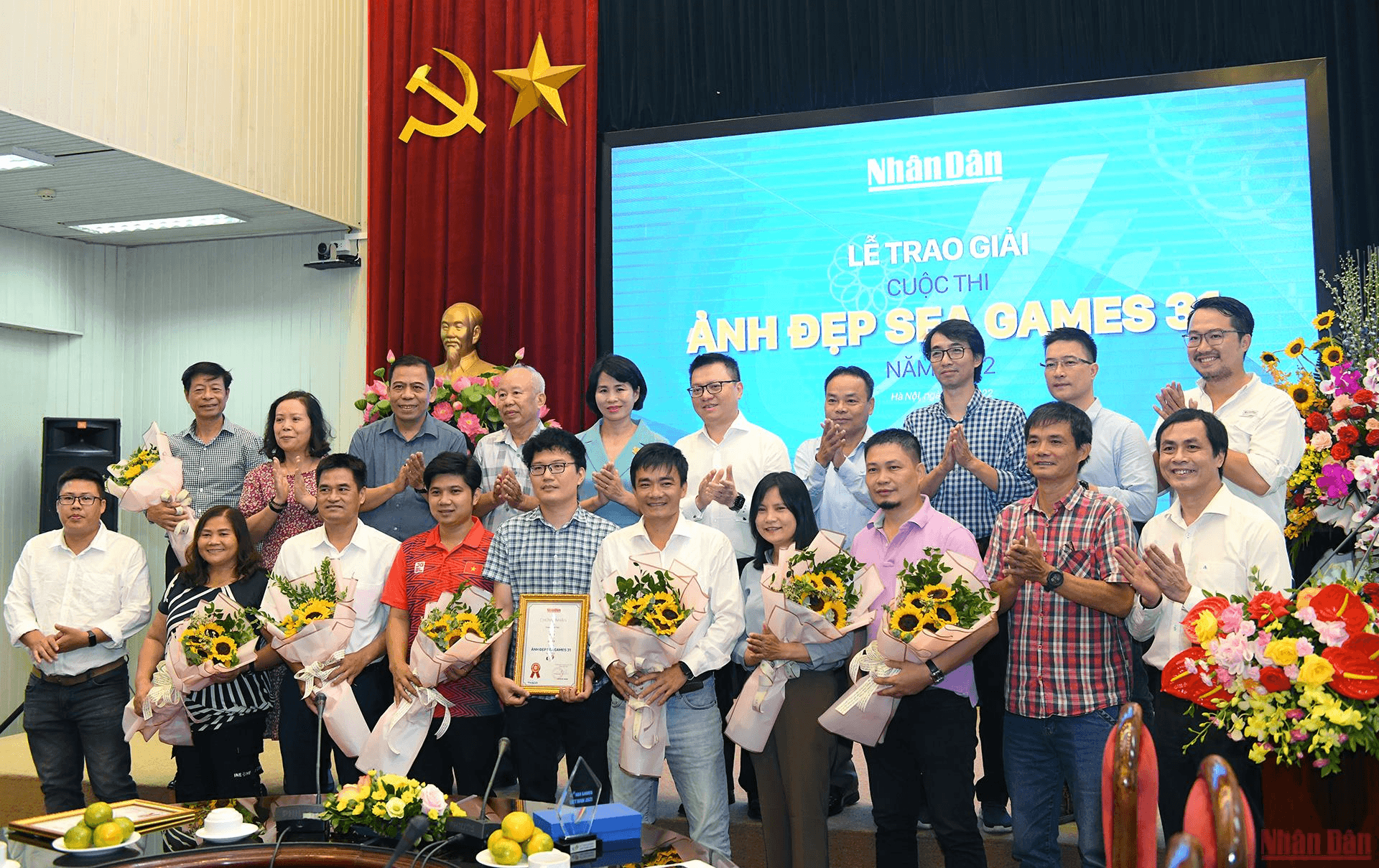 Trao 16 giải thưởng Cuộc thi “Ảnh đẹp SEA Games 31”