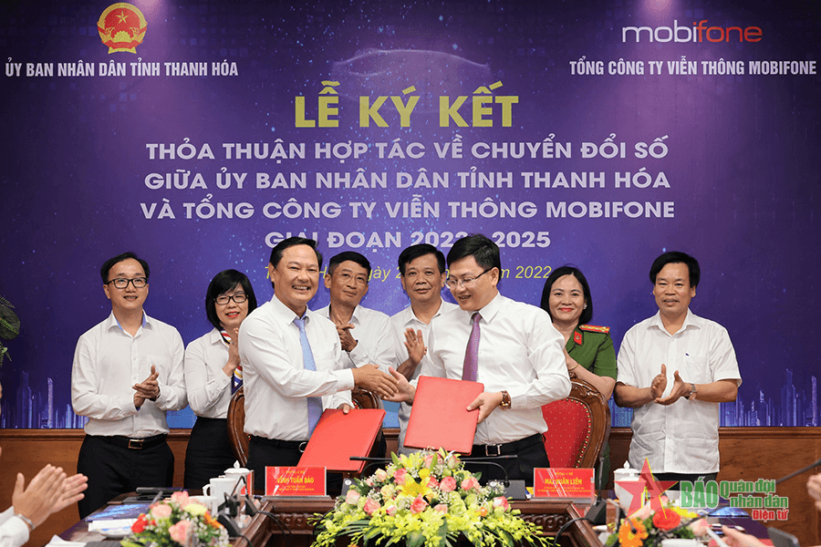 Hợp tác hỗ trợ chuyển đổi số cho tỉnh Thanh Hóa