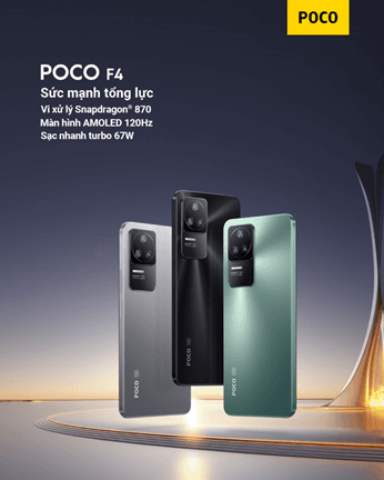 Chính thức ra mắt điện thoại Poco F4 tại Việt Nam