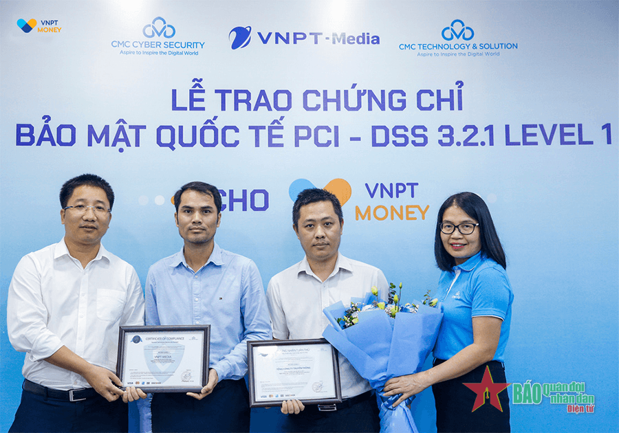 VNPT Money nhận chứng chỉ bảo mật cấp độ cao nhất