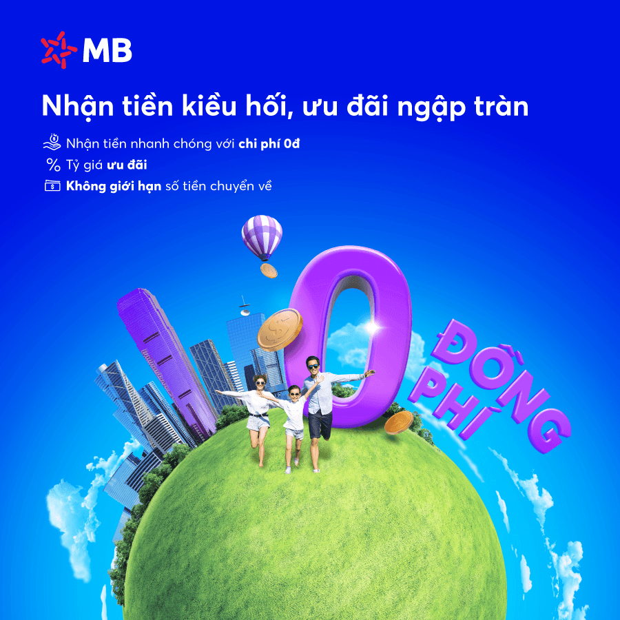 Nhận tiền gửi từ nước ngoài nhanh gọn và an toàn với dịch vụ SWIFT của Ngân hàng Quân đội
