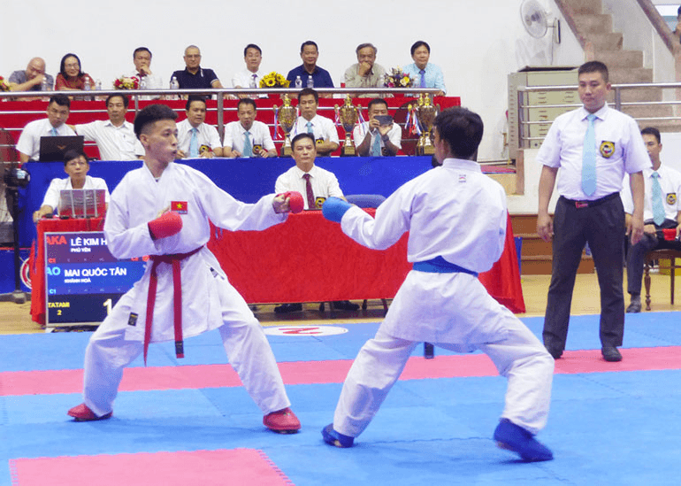 64 câu lạc bộ tham dự Giải vô địch karate quốc gia năm 2022