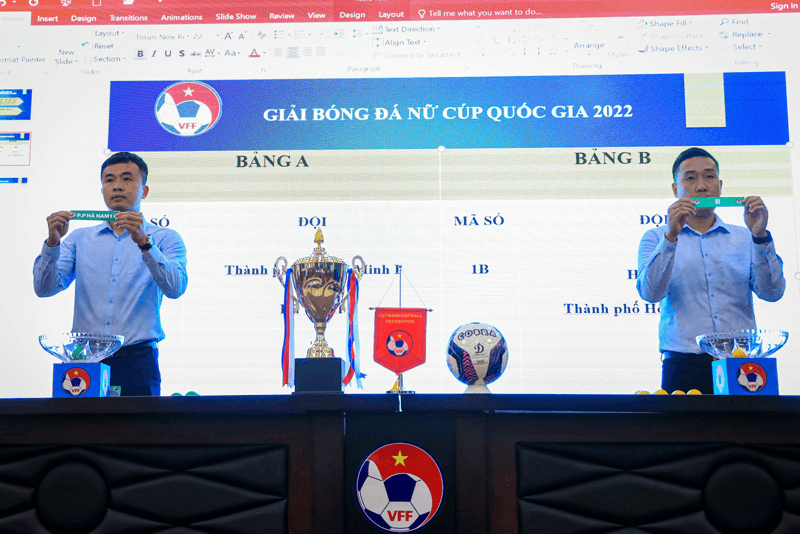 Giải bóng đá nữ Cúp quốc gia năm 2022 khởi tranh ngày 6-8