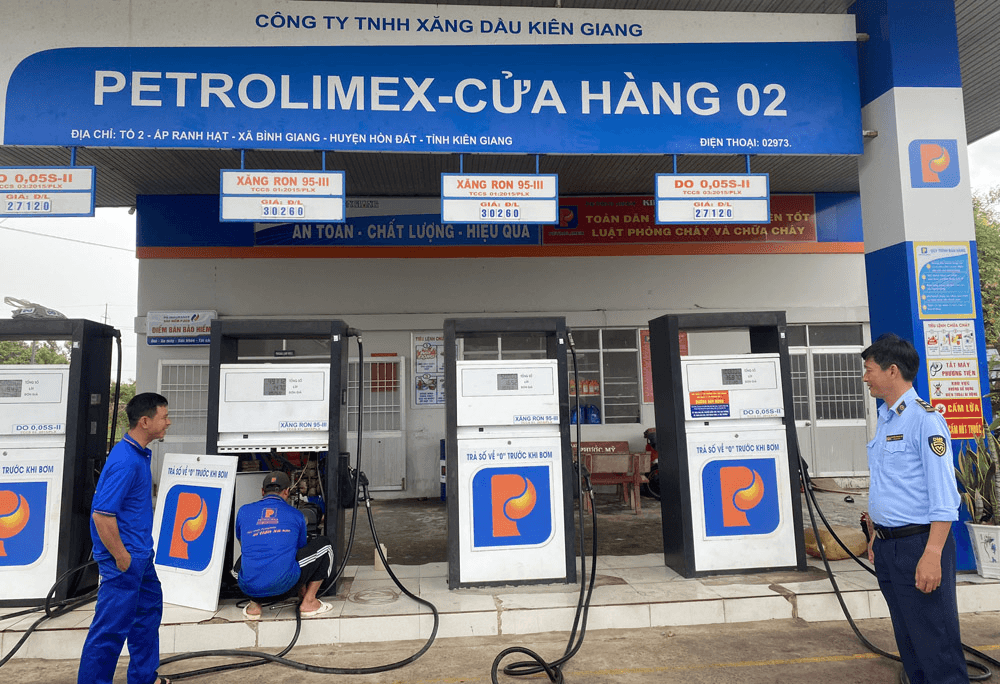 Chống gian lận trong kinh doanh xăng, dầu