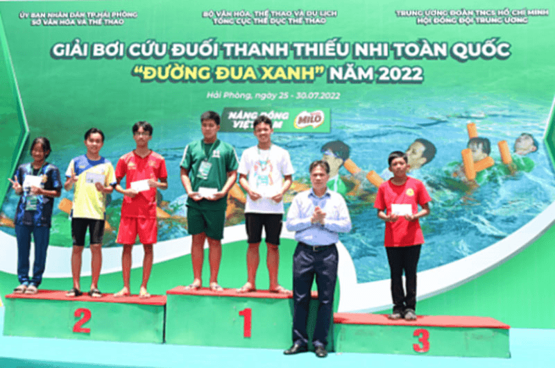 “Đường đua xanh” lan tỏa phong trào cứu đuối