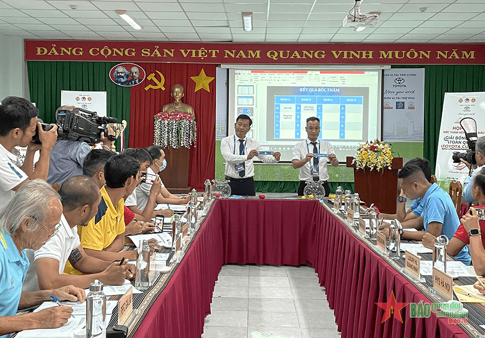 Bốc thăm xếp lịch thi đấu Giải bóng đá U9 toàn quốc 2022