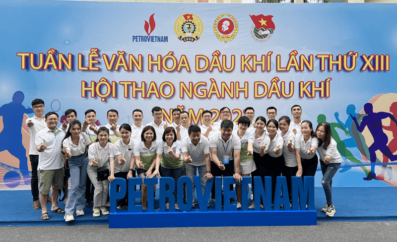 Công đoàn PV GAS tham gia và đạt giải tại Đại hội Thể thao ngành Dầu khí-2022 khu vực