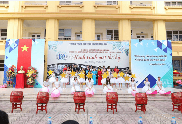 Ngôi trường hơn 100 năm tuổi