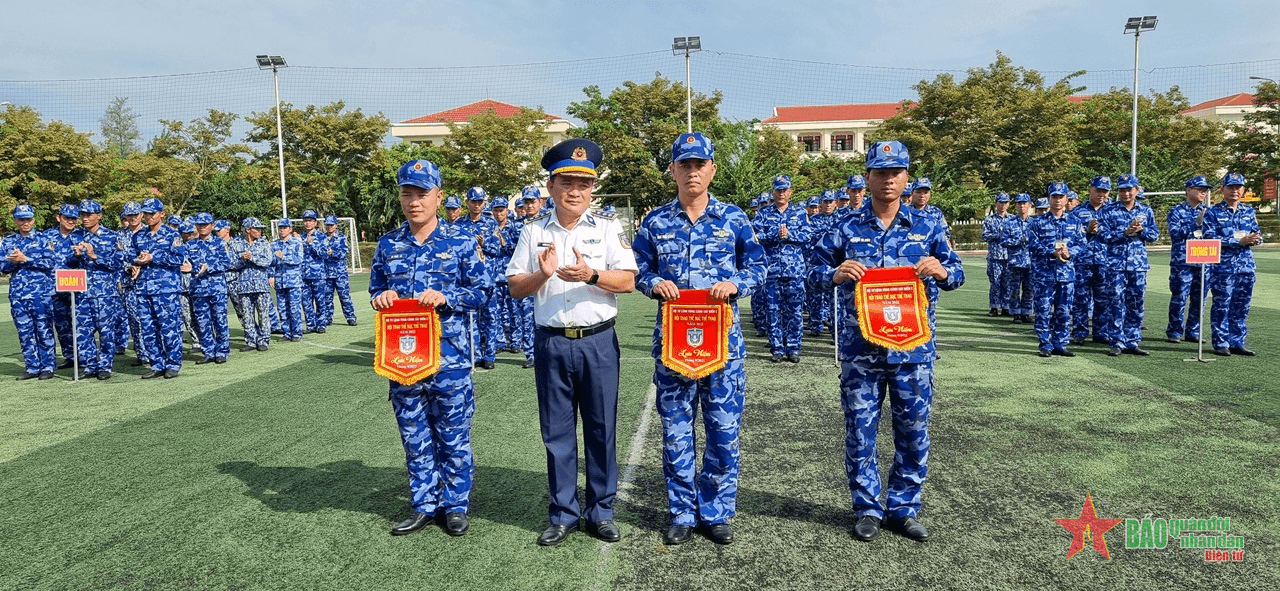 Vùng Cảnh sát biển 2 hội thao thể dục thể thao năm 2022