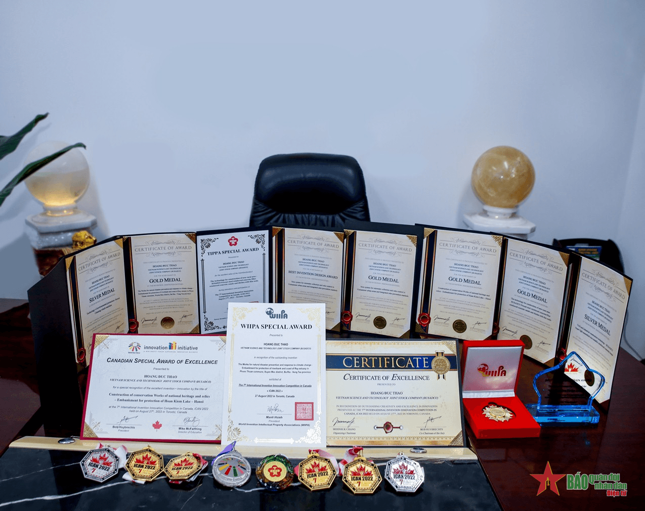 Việt Nam thắng lớn tại Cuộc thi Sáng tạo sáng chế quốc tế iCAN 2022