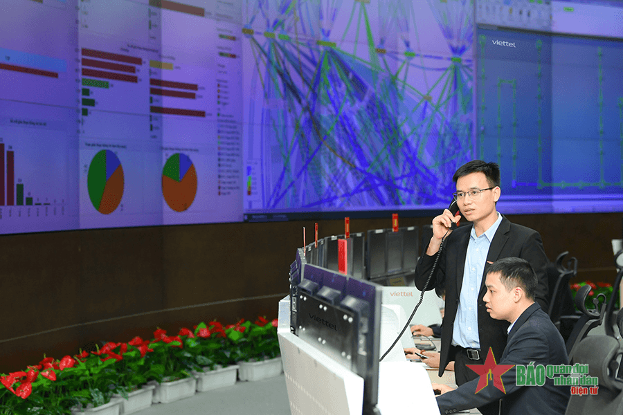 Viettel sử dụng trung tâm điều hành mạng lưới dã chiến phục vụ thông tin liên lạc