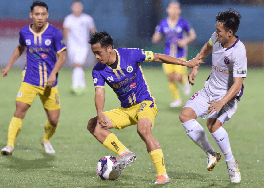 Kết quả vòng 17 V-League 2022: Hà Nội FC đại thắng Becamex Bình Dương