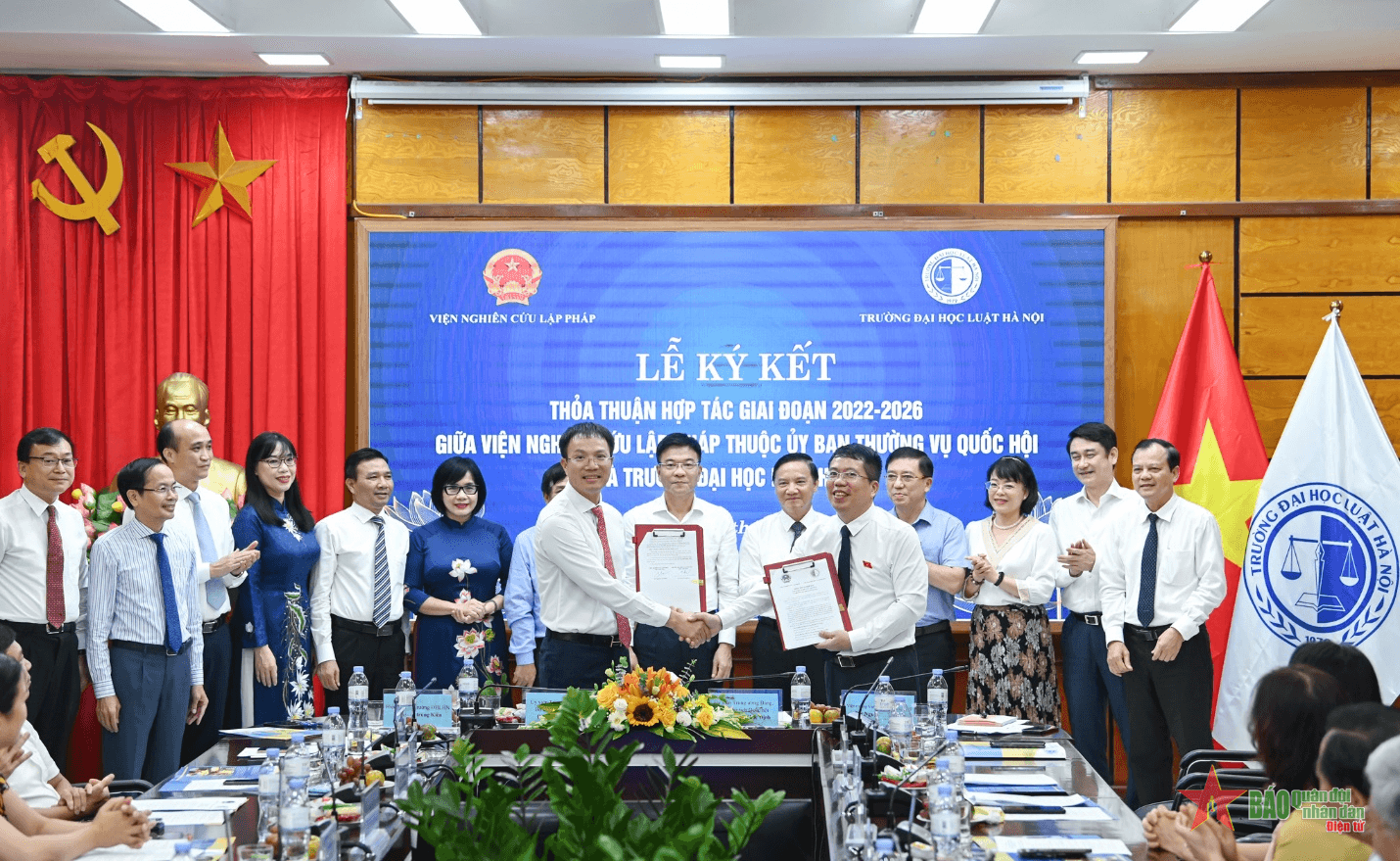 Xây dựng trường trọng điểm đào tạo cán bộ về pháp luật
