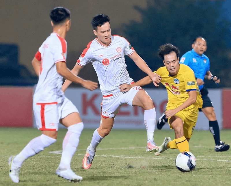 Kết quả vòng 20 V-League: Viettel FC dễ dàng vượt qua Hoàng Anh Gia Lai