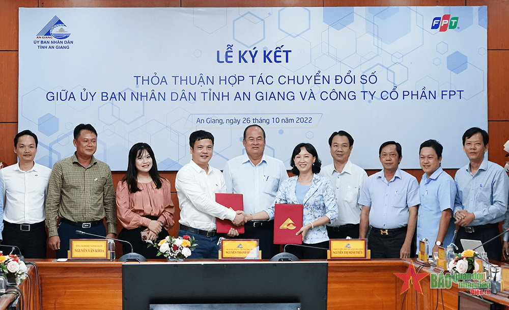 Hợp tác thúc đẩy chuyển đổi số, kết nối liên thông đa chiều cho tỉnh An Giang