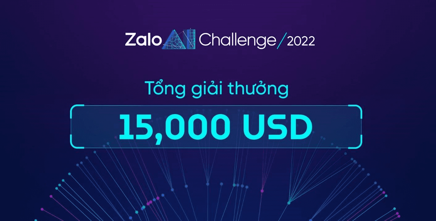 Zalo AI Challenge trở lại với nhiều đổi mới, tổng giải thưởng lên đến 15.000 USD