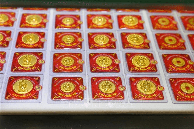 Giá vàng trong nước tăng