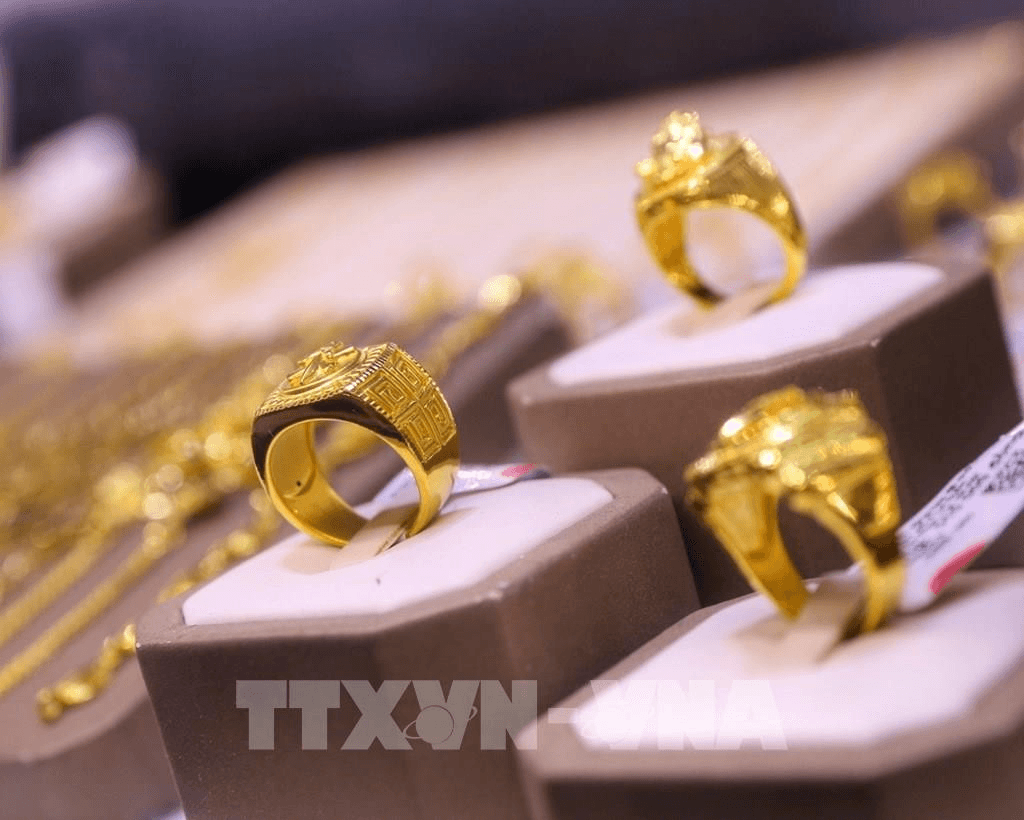 Vàng trong nước tăng giá