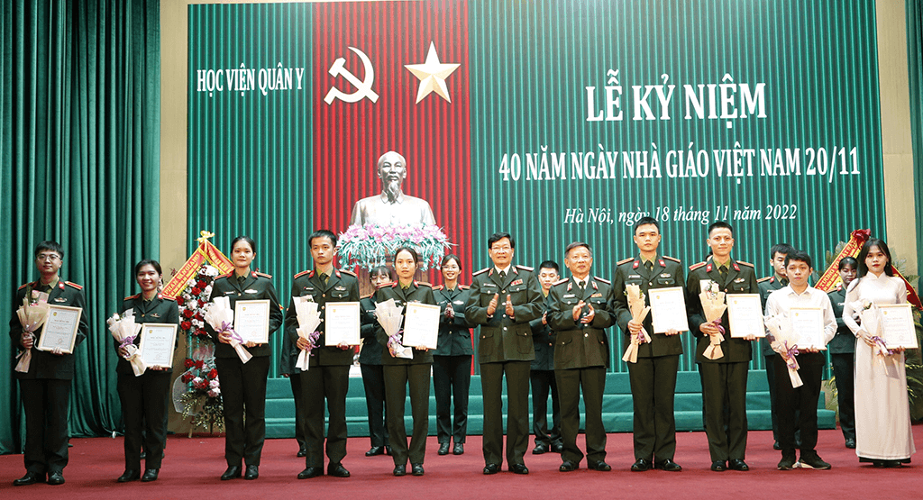 Học viện Quân y kỷ niệm 40 năm Ngày Nhà giáo Việt Nam
