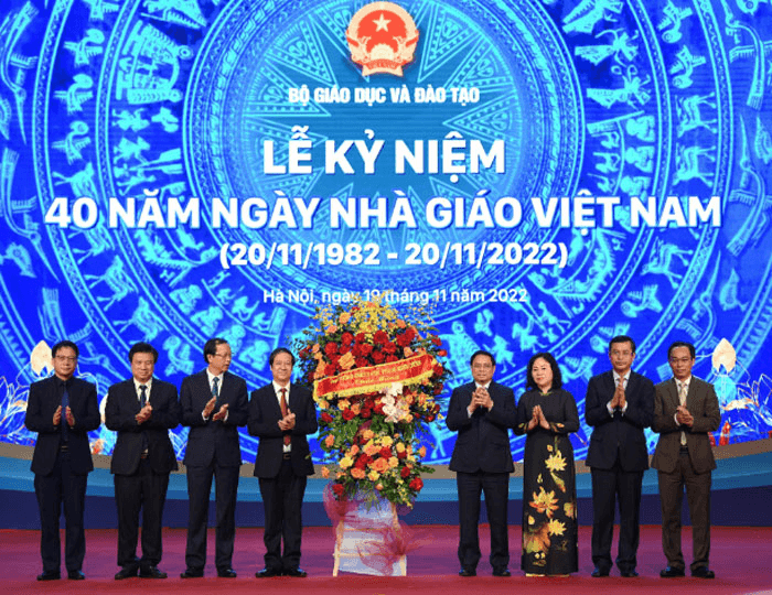 Chăm lo nhà giáo là quan tâm sự phát triển đất nước
