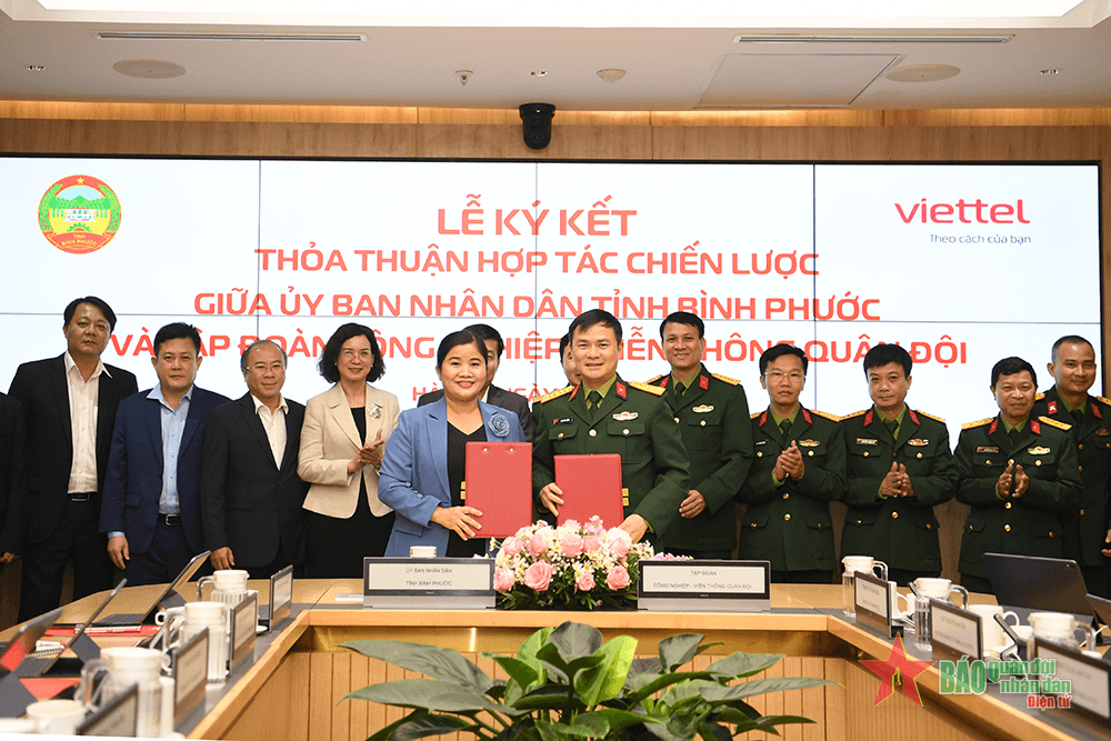 Viettel giúp tỉnh Bình Phước chuyển đổi số và đảm bảo an toàn thông tin