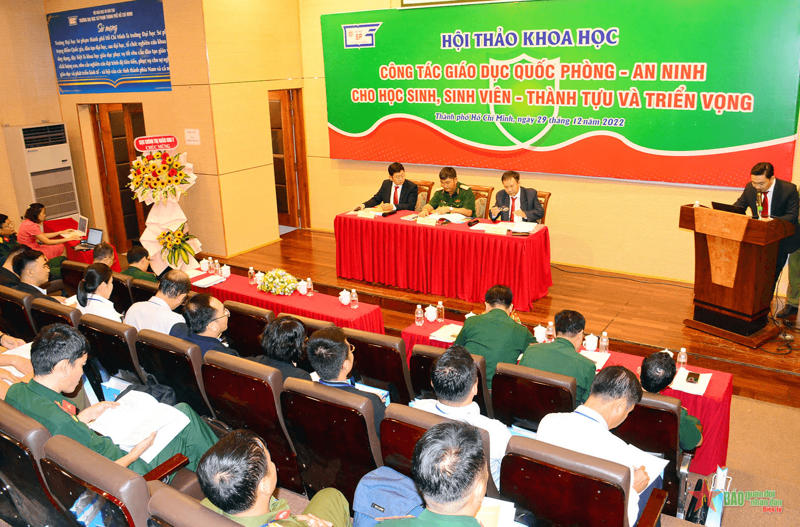 Đẩy mạnh chất lượng giáo dục quốc phòng và an ninh cho học sinh, sinh viên