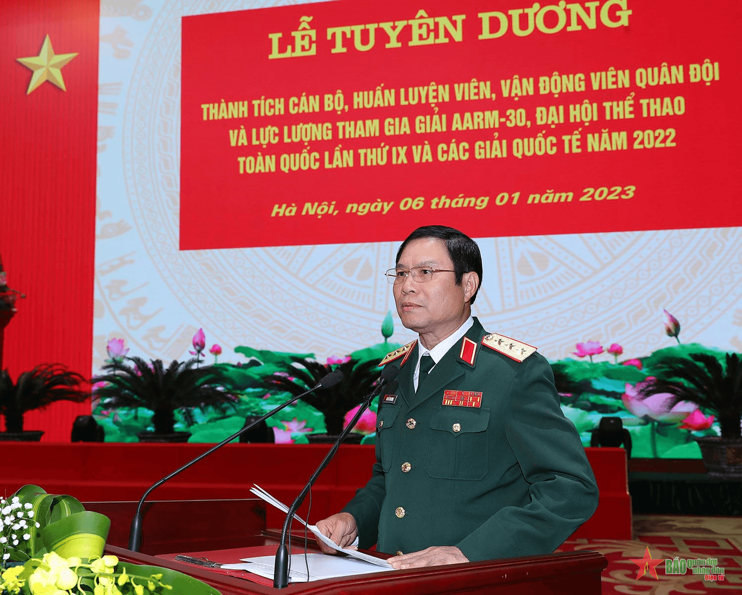 Thể thao Quân đội góp phần tô thắm truyền thống quyết chiến, quyết thắng của QĐND Việt Nam anh hùng