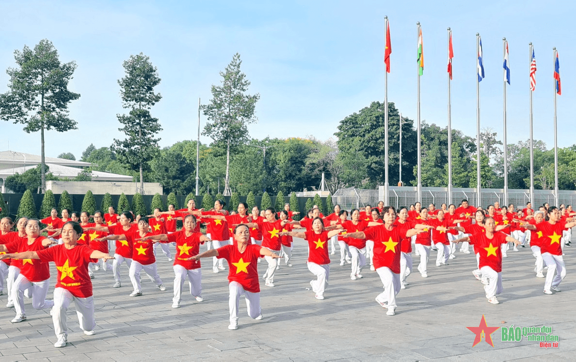 Bình Dương tổ chức liên hoan các câu lạc bộ thể dục dưỡng sinh