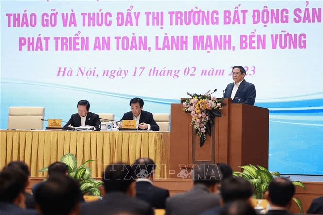 Thủ tướng Phạm Minh Chính: Để tháo gỡ khó khăn cho thị trường bất động sản, phải hài hòa thì mới không đánh mất thời cơ