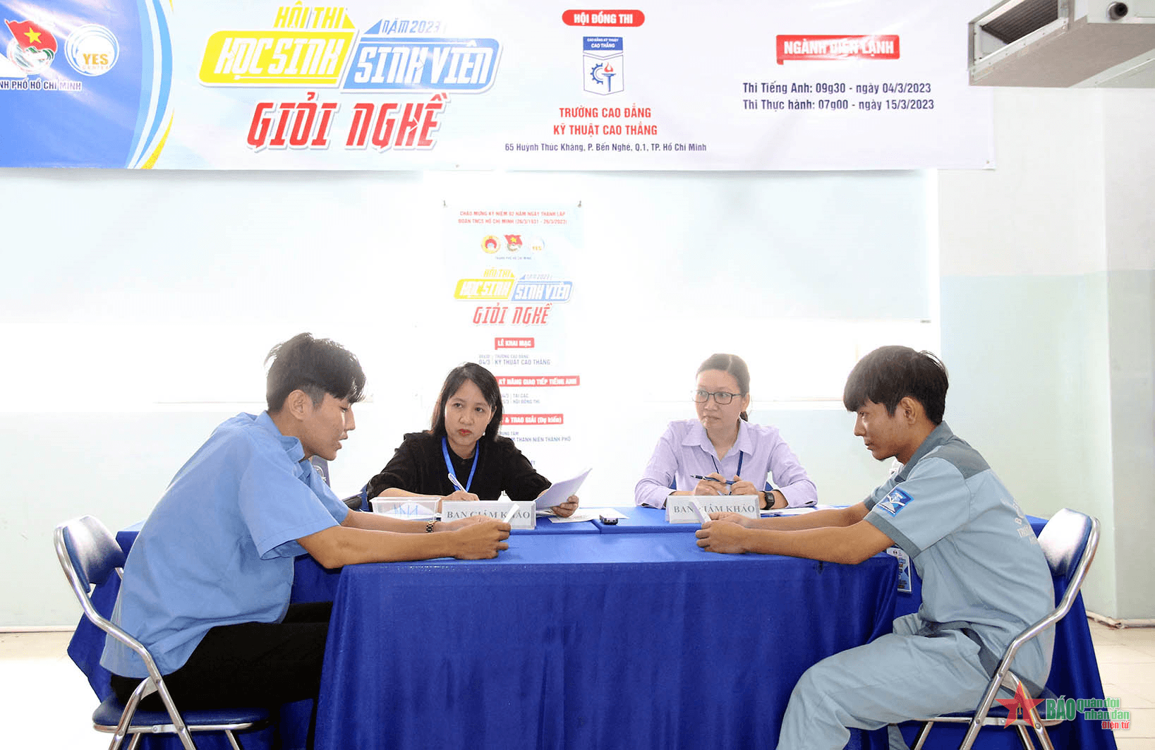 Gần 600 học sinh, sinh viên trường nghề tham gia trình diễn kỹ năng