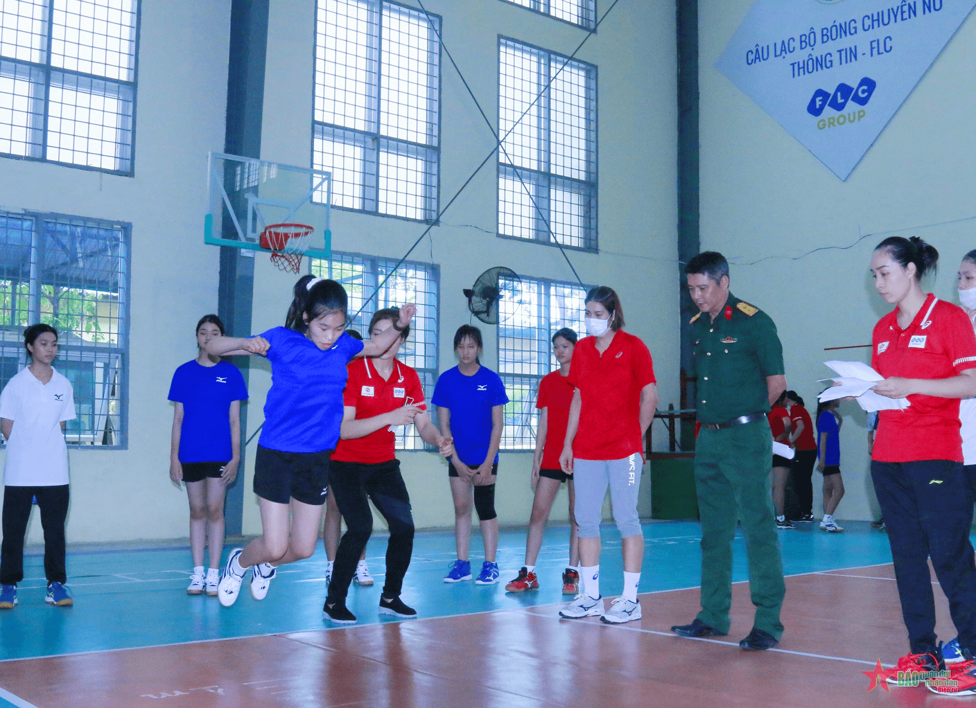 CLB bóng chuyền nữ Thông tin tuyển sinh năng khiếu 2023