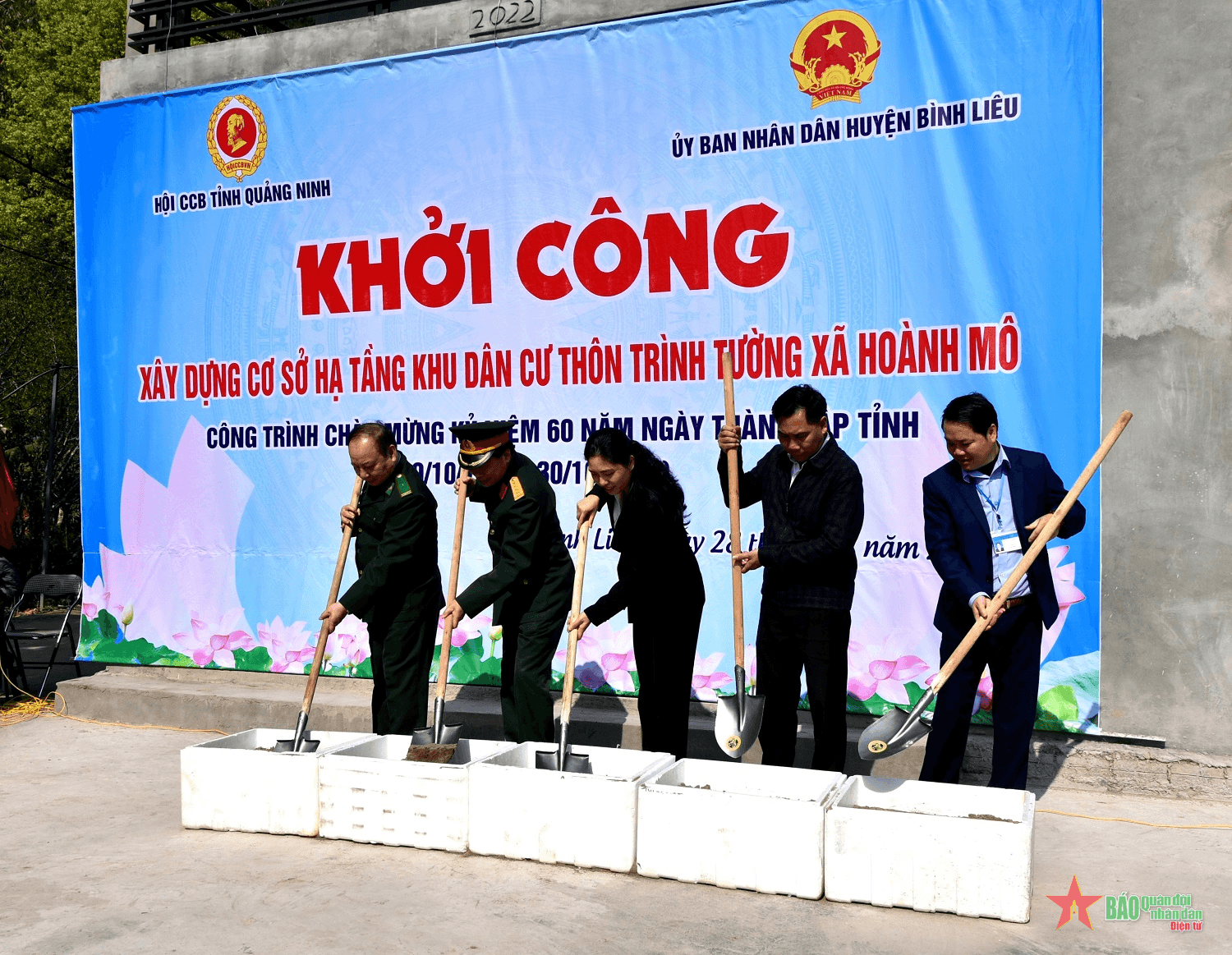 Xây dựng Trình Tường thành khu dân cư kiểu mẫu