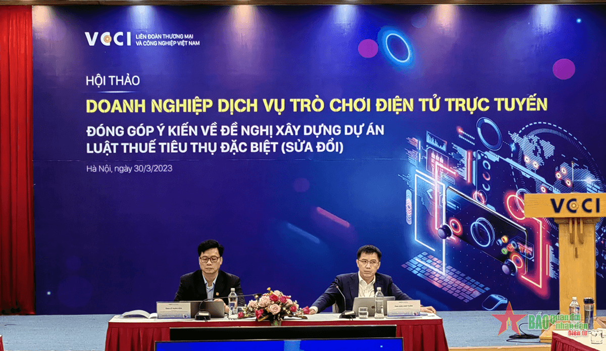 Cần làm rõ hơn việc áp dụng thuế tiêu thụ đặc biệt với trò chơi điện tử trực tuyến
