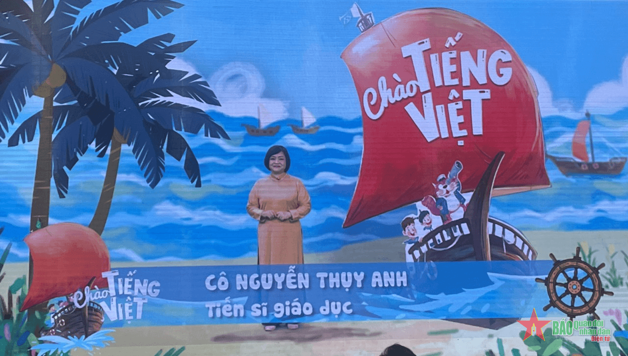 Chương trình "Chào tiếng Việt" ra số đầu tiên vào ngày 3-4 trên kênh VTV4