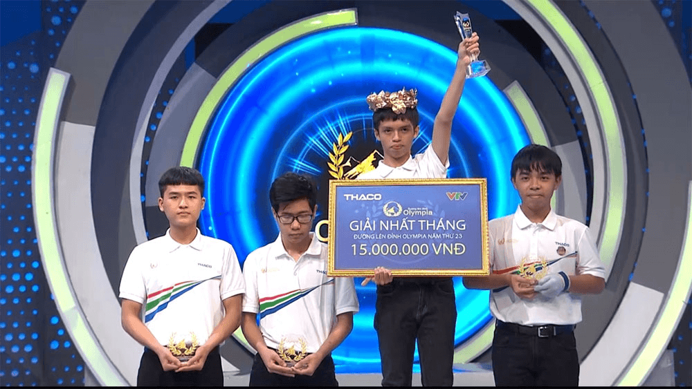 Nguyễn Minh Triết (THPT chuyên Quốc Học, Thừa Thiên Huế) vào chung kết Olympia