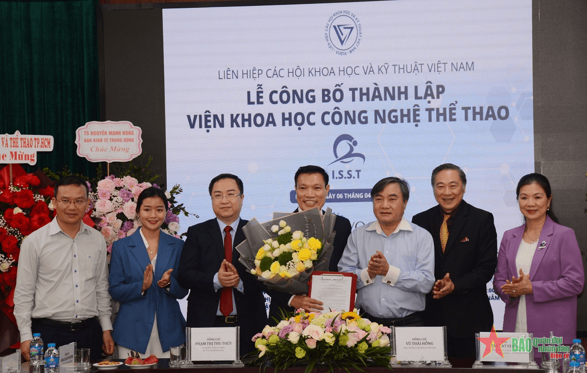 Ông Vũ Thái Hồng là Viện trưởng Viện Khoa học Công nghệ Thể thao