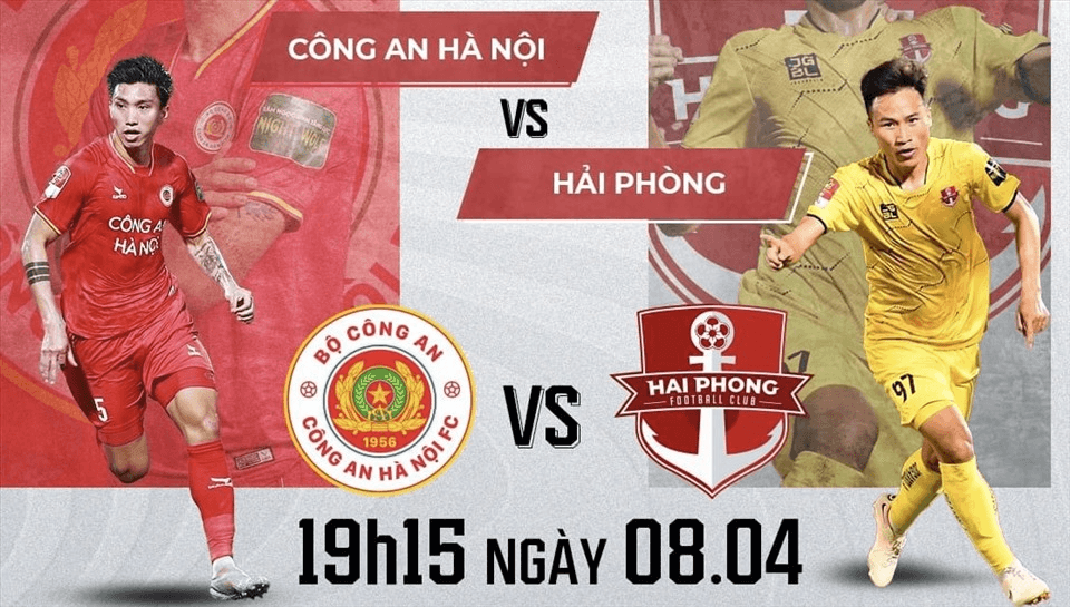 Link xem trực tiếp CAHN và Hải Phòng (vòng 5 V-League 2023)