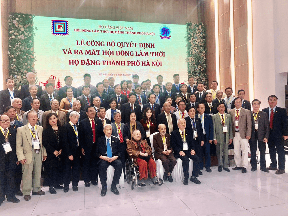 Giao lưu nhân chứng lịch sử họ Đặng TP Hà Nội