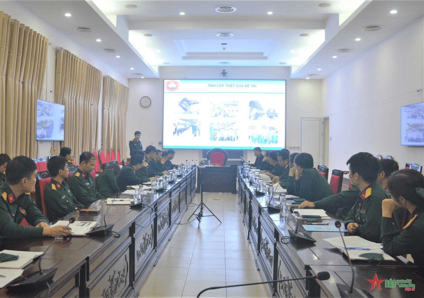 Học viện Hậu cần triển khai thực hiện hiệu quả phong trào tuổi trẻ sáng tạo