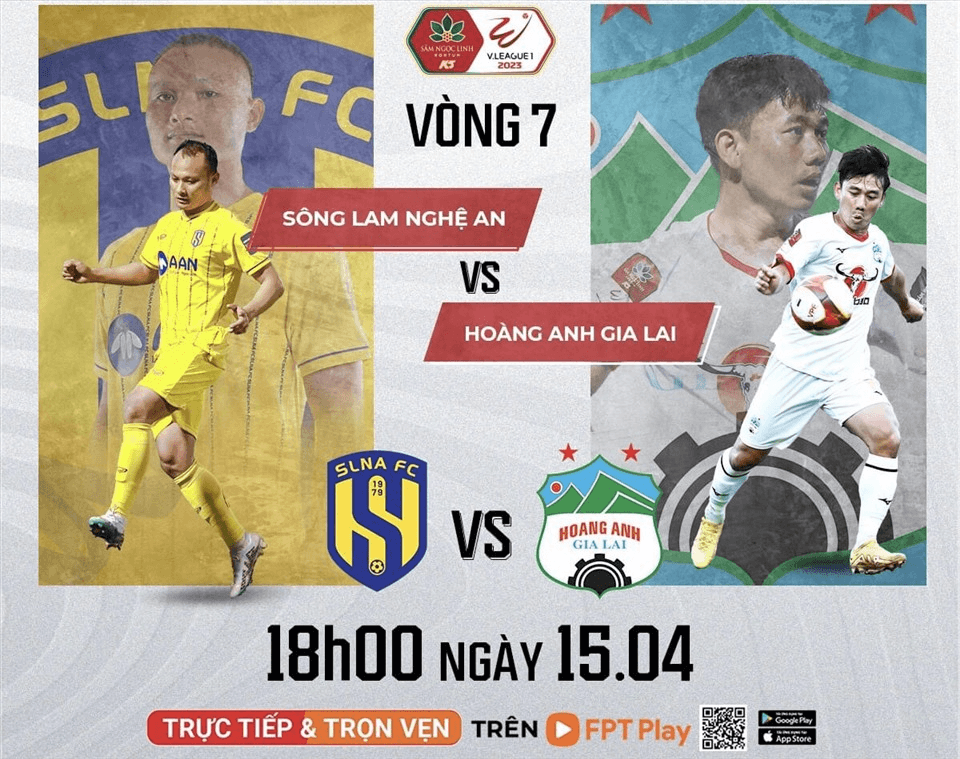 Link xem trực tiếp Sông Lam Nghệ An và Hoàng Anh Gia Lai (vòng 7 V-League 2023)