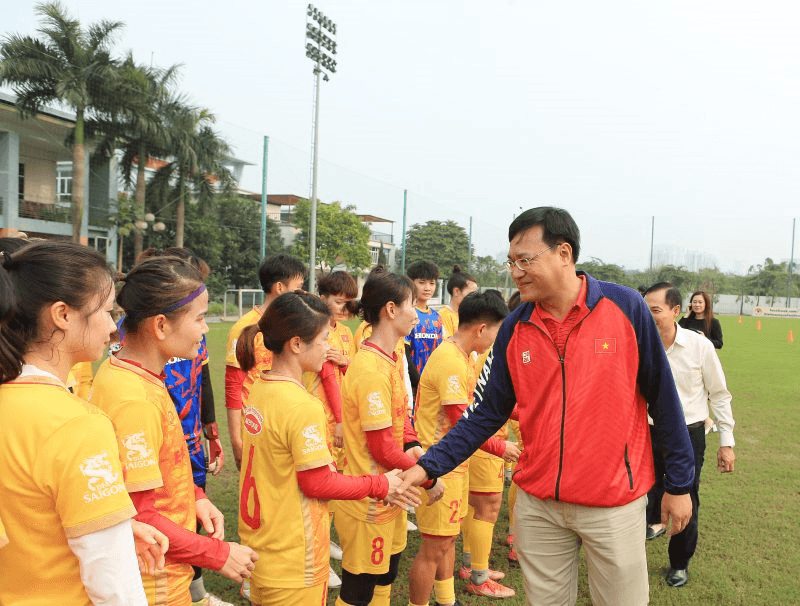 Đội tuyển nữ Việt Nam quyết tâm bảo vệ huy chương vàng SEA Games