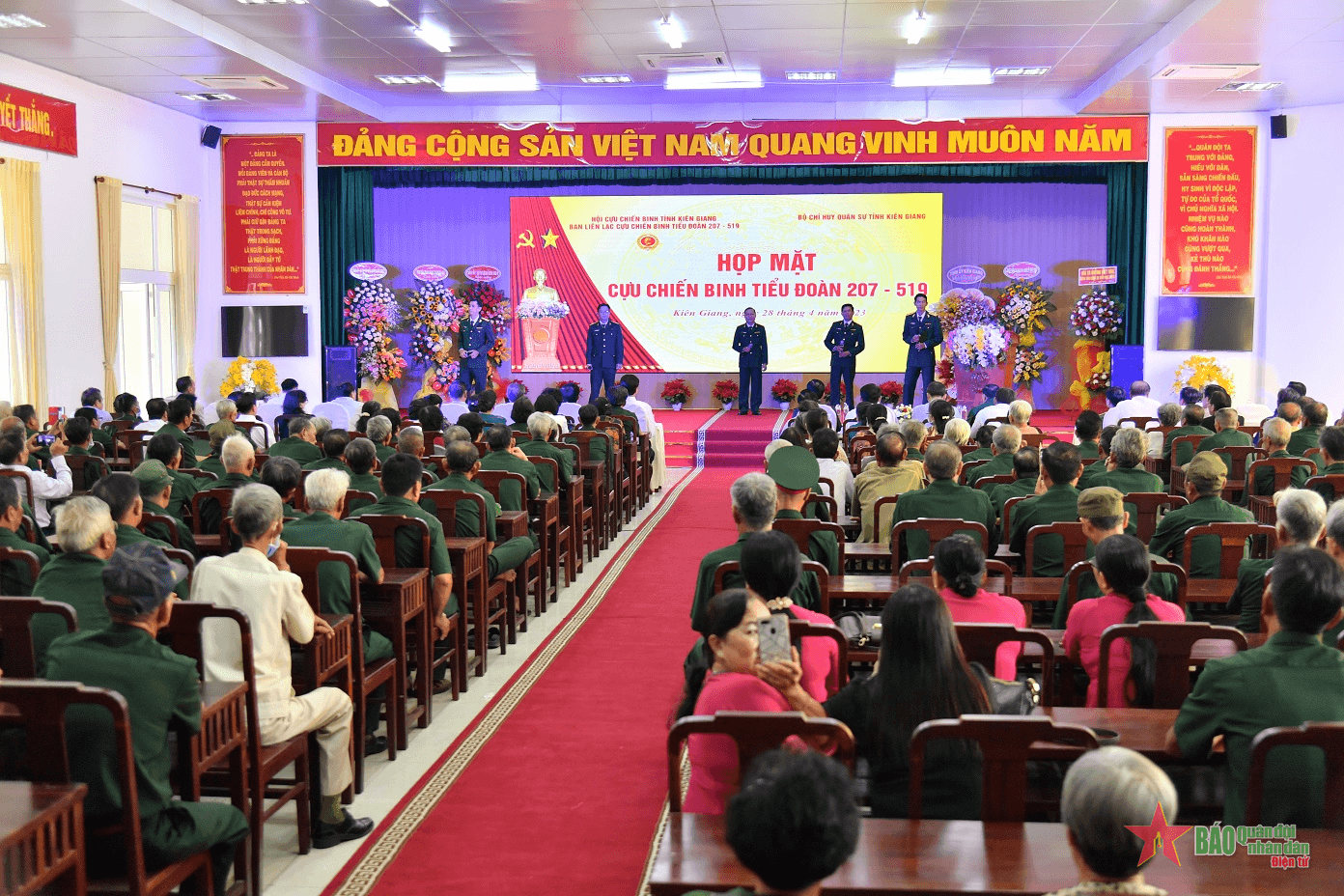 Kiên Giang họp mặt Cựu chiến binh Tiểu đoàn 207 và Tiểu đoàn 519