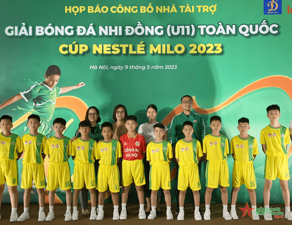 Giải bóng đá Nhi đồng toàn quốc 2023 quy tụ 50 đội bóng