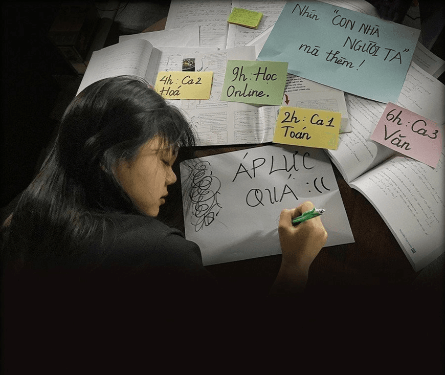 Căng thẳng “cuộc đua” vào lớp 10: Cách giảm áp lực cho sĩ tử