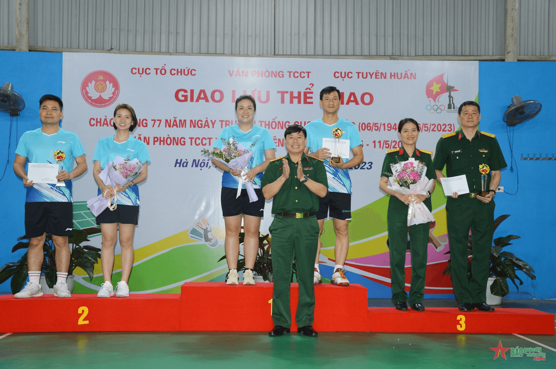 Bế mạc giải giao lưu thể thao chào mừng ngày truyền thống 3 cơ quan